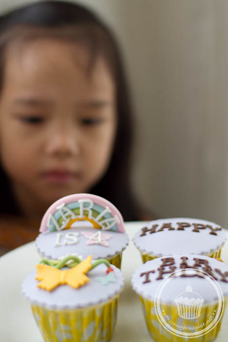 My youngest's birthday cupcakes from Creative Cupcakes Creative Bakers